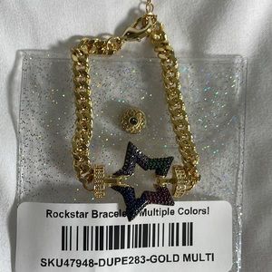 Rockstar multi color perfect for fall NWT